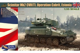 GECKO MODELS 1/35 British Army Scimitar Mk2 CVR(T),Operation Cabrit, Estonia
